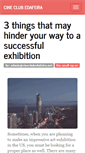 Mobile Screenshot of cineclubedafeira.net